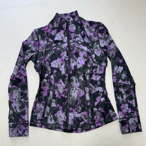 lululemon athletica Black and Purple Jacket